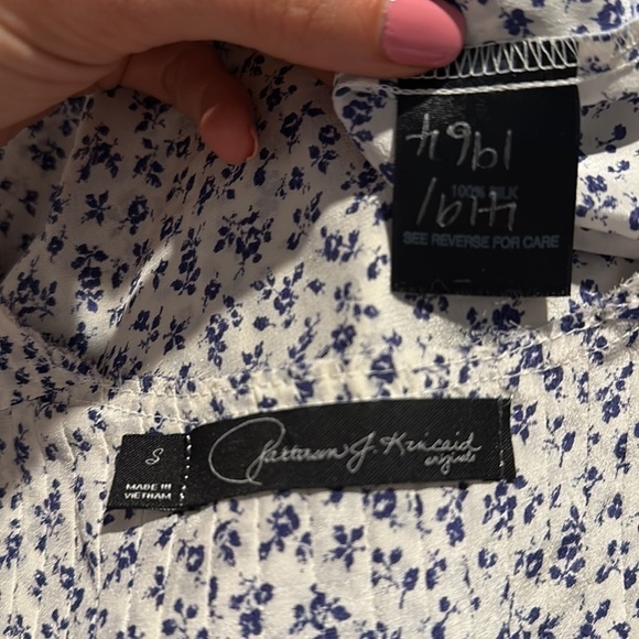 Patterson J Kincaid Silk flowy dress Size S - Picture 6 of 6